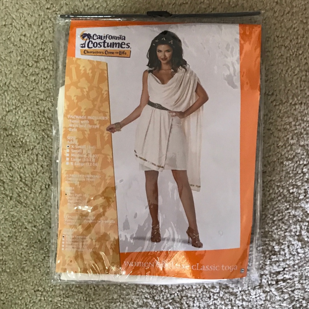 Halloween Costume - Deluxe Toga